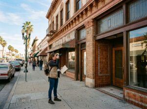 Historic building survey in Covina