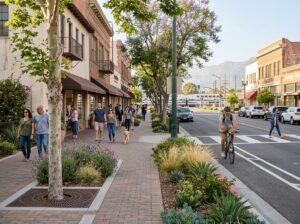 Walkable historic Downtown Covina